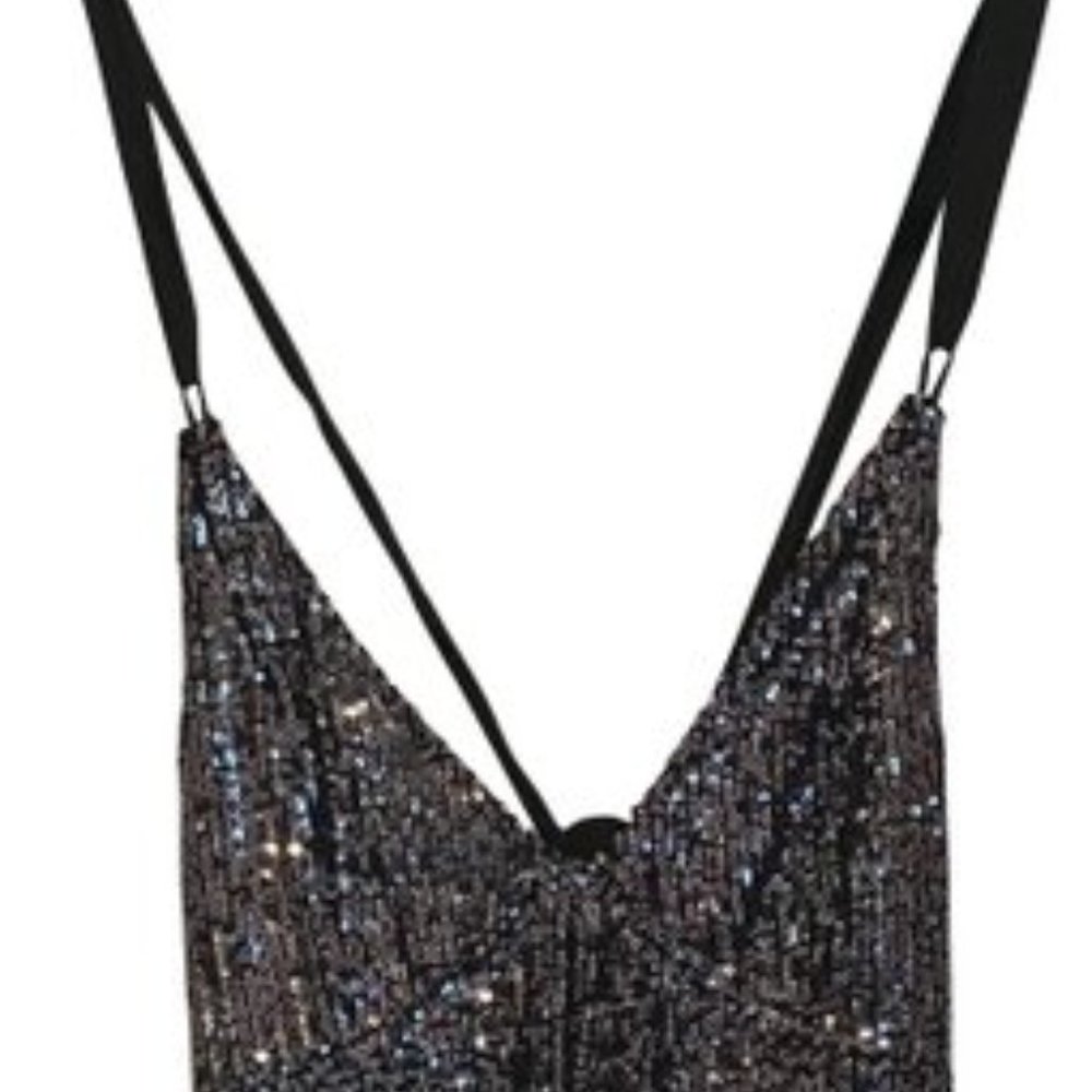 Host Pick!! 👗 Free People Gold Rush Mini in Black - Picture 6 of 9